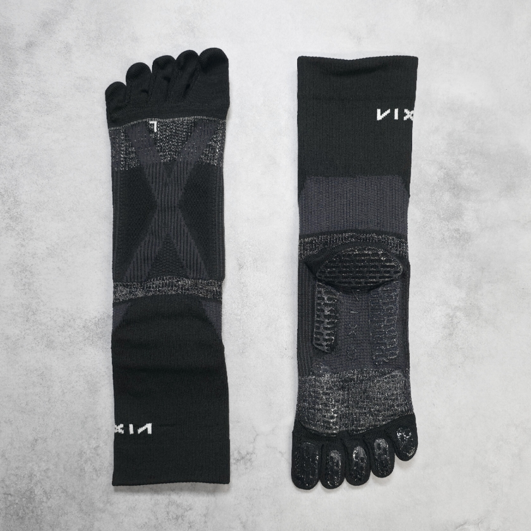 グリップ 5本指 ソックス VIXST Grip Socks 【BLACK】 – VIXST.JP
