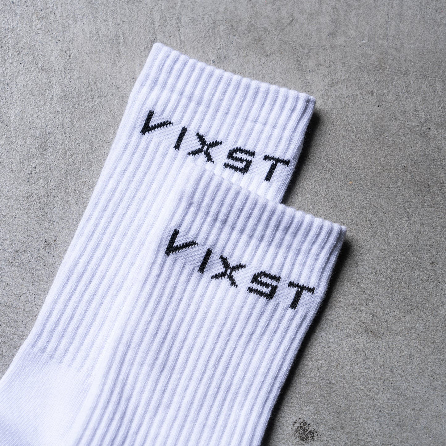 VIXST Middle Socks【WHITE】