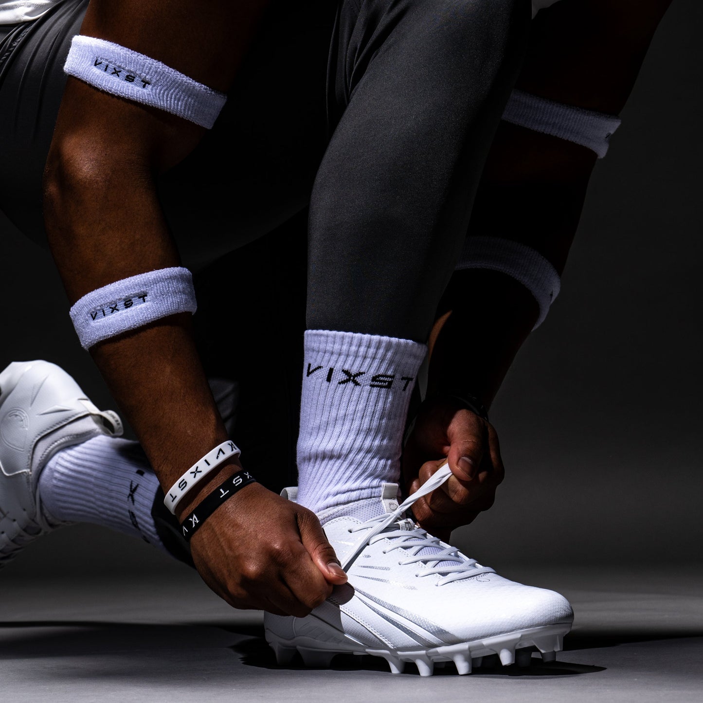 VIXST Middle Socks【WHITE】