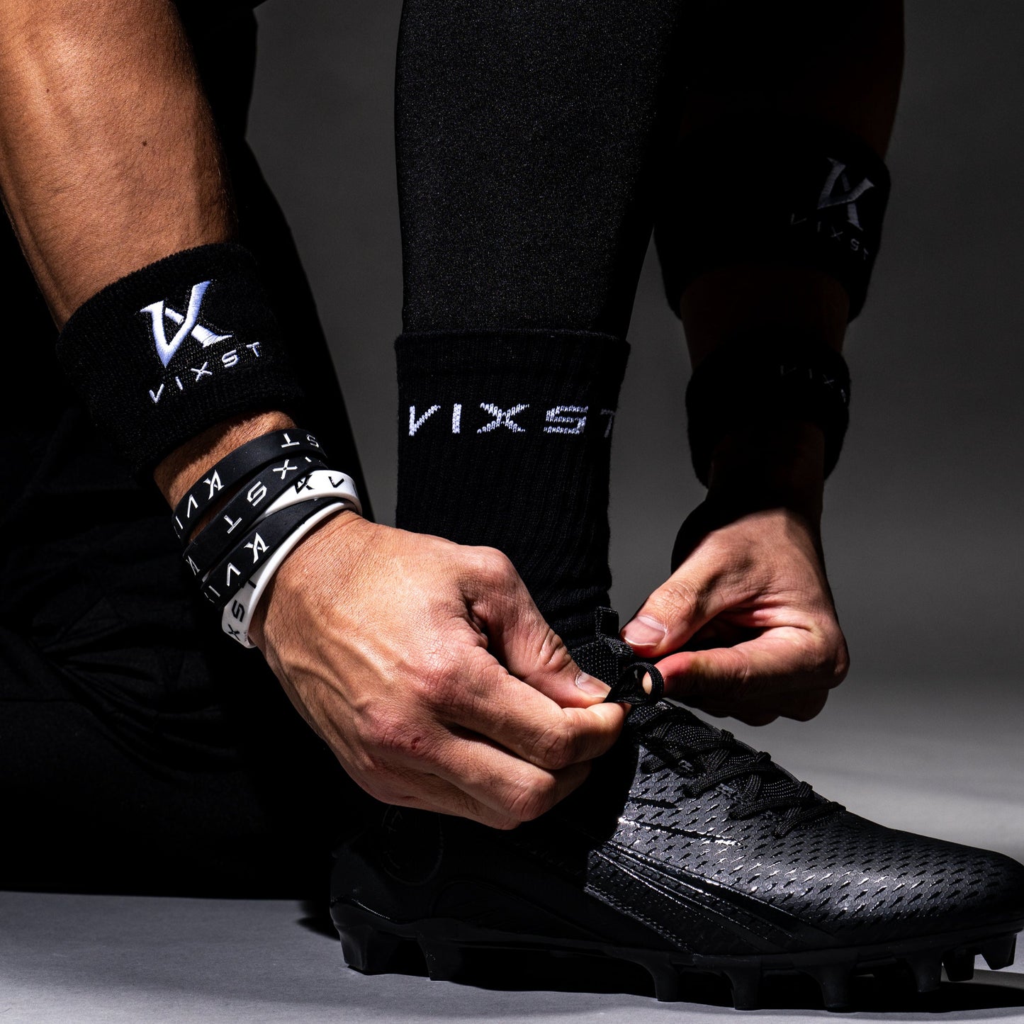 VIXST Middle Socks【BLACK】