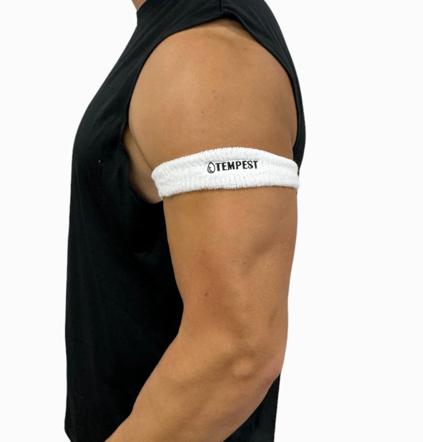 Biceps Bands 【WHITE】【2個set】