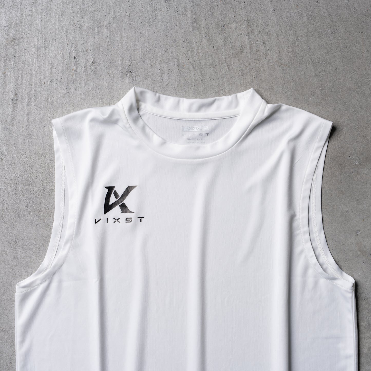 VIXST  Sleeveless Shirt【WHITE】