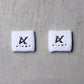 VIXST Wrist Bands 【WHITE】【2個set】