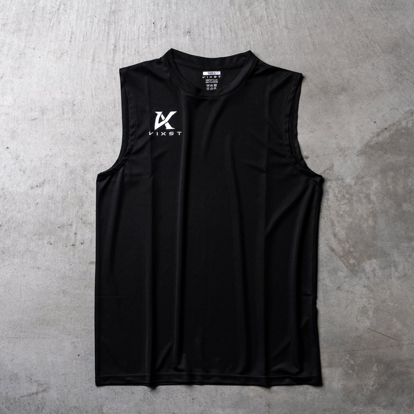 VIXST Sleeveless Shirt【BLACK】