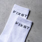 VIXST Middle Socks【WHITE】