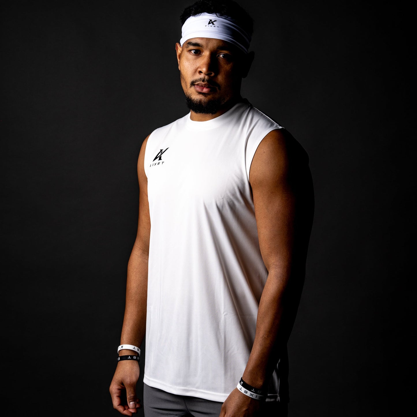 VIXST  Sleeveless Shirt【WHITE】
