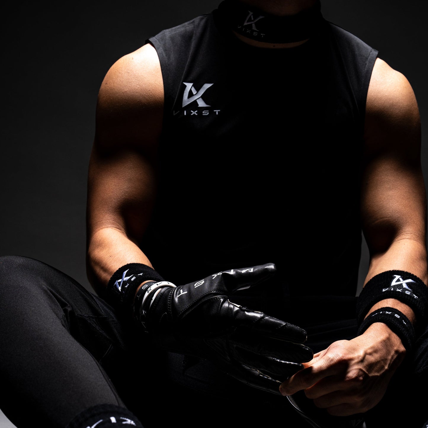 VIXST Sleeveless Shirt【BLACK】